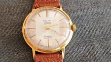 POLJOT de Luxe Automatik Mechanische 29 Gio UdSSR Vergoldet Herrenuhr UdSSR