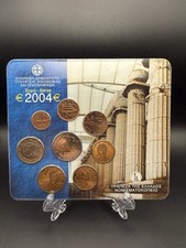 Griechenland KMS 2004 mit 1 Cent bis 2 Euro Stier Kursmünzensatz