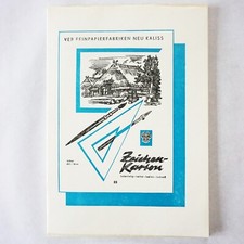 DDR Zeichenkarton Zeichenblock