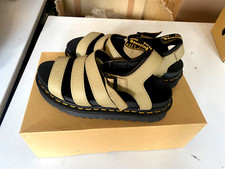 DR. MARTENS Plateausandale Sommerschuh, Sandalette, Plateauabsatz, Gr.43,Leder