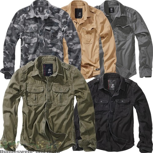 Brandit vintage hemd - vintage, langarm