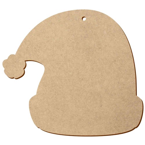Mdf weihnachtsmann mütze - weihnachtsmann,