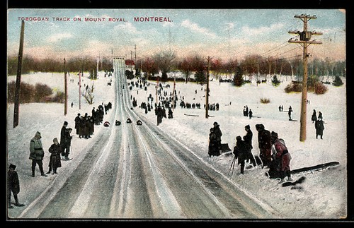 Montreal toboggan track on - montreal,,
