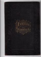 JAB3- Altes Familienstammbuch Salzwedel 1900