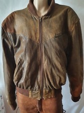 braune Jacke Sammler Kennedy Roosevelt Lindbergh O`Brian Fliegerjacke Bomber