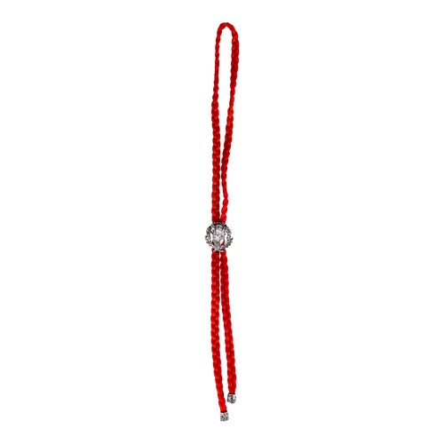 Trachtenband halsband rot - trachtenband, mit