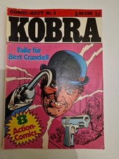 Kobra Comic Heft Nr.5 von 1977 aus dem Gevacur Verlag