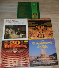 6 LPs Opernchöre, Opernmelodien, Wunschkonzert der Stars, Galakonzert