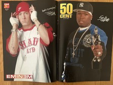 Eminem & 50 Cent A4 Poster &