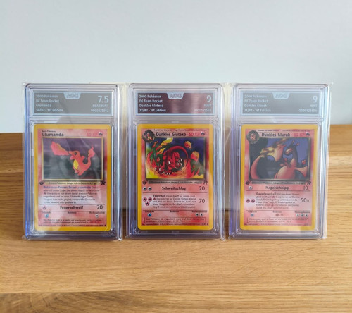 Pokemon tcg dunkles glurak - pokemon,