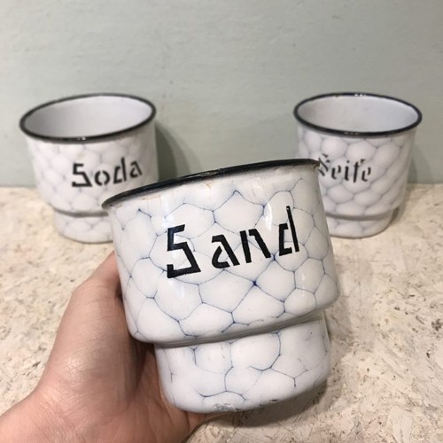 3er set gefäße sand soda - gefäße,