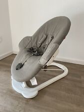 STOKKE 350111 Steps Bouncer weißes Gestell Deep Grey Wippstuhl 