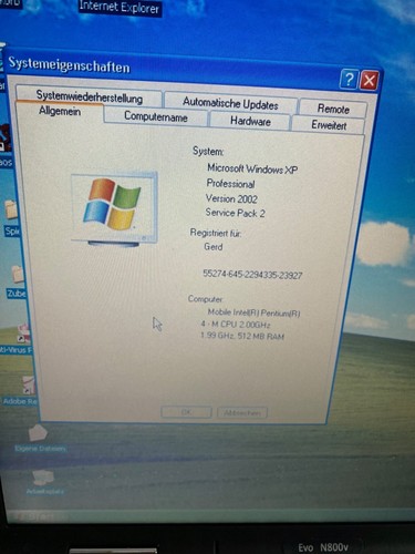 Vintage compaq evo n800v - vintage,