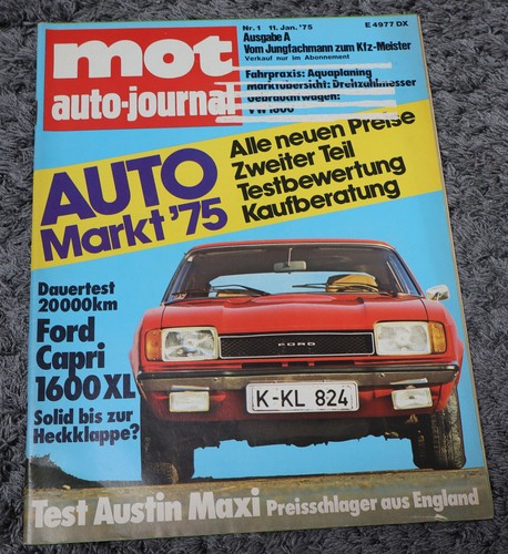 Mot 1975 ford capri ii - capri,