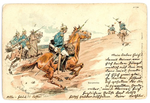 Dresden regimentskarte - ak,