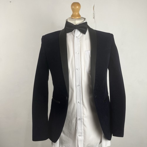 Moos samt blazer sakko - blazer,