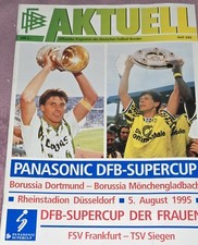 05.08.1995 Super Cup Borussia Dortmund - Borussia Mönchengladbach