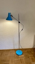 Vintage Ikea Stehlampe Blau