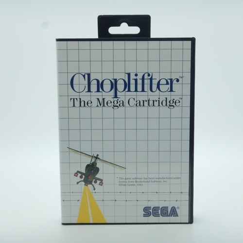 Choplifter sega master - choplifter,