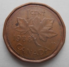 Kanada cent 1988 - kanada,