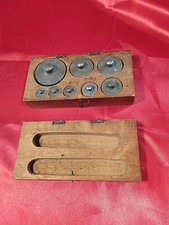 8 Alte Gewichte Bronze/Messing