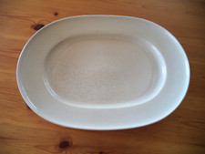 DM Moschendorf Bavaria Servierplatte - hellbeige - sehr alt