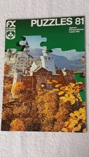 Vintage F.X. Schmid  Puzzle  Katalog von 1981 - DIN A 4 / 41  Seiten / neuwertig