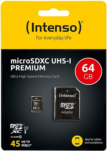 Intenso micro sdxc 64gb - sdxc, class