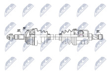 NTY Antriebswelle NPW-PL-163
