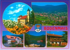 BY052-Ansichtskarte Bodenmais Höhenluftkurort Bayerischer Wald  Arbersee Kirche