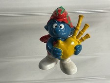 Schlumpf Bully West Germany Figur Smurf 20105 Schotte mit Dudelsack Bully 4