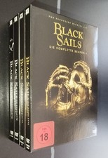 Black Sails Staffel 1 bis 4 DVD Abenteuerserie Piraten