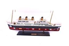 RMS TITANIC 1912 Modellschiff Holz L 50 cm Schiffsmodell Kreuzfahrtschiff Deko