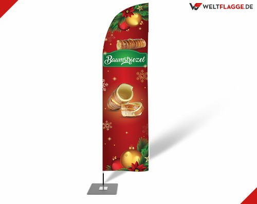 Beachflag baumstriezel - beachflag,