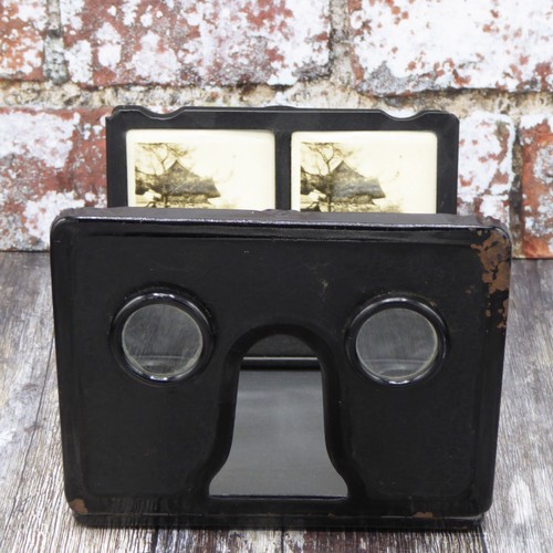 Antik vintage stereoskop - antik,