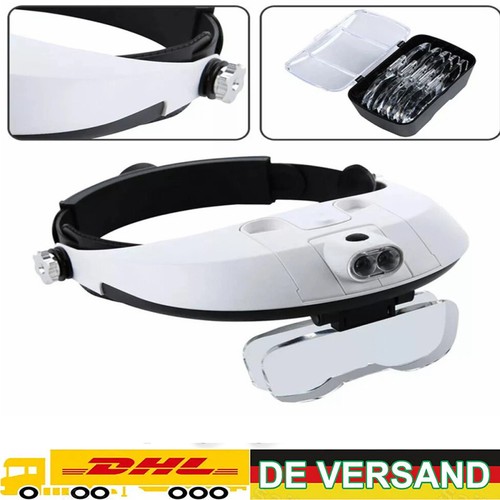 Led stirnlupe kopflupe - led,