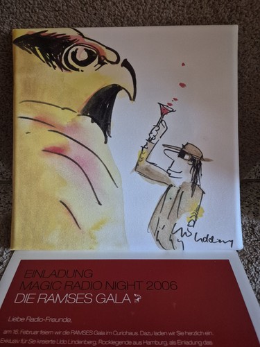 Farbsiebdruck udo lindenberg - udo,