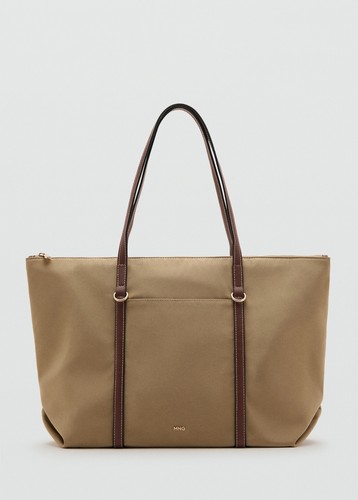 Mango shopper tasche mit - shopper,