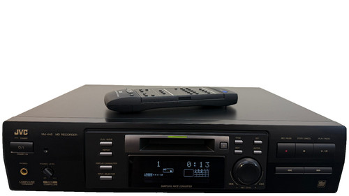 Jvc minidisc recorder 448 - minidisc, xm-448
