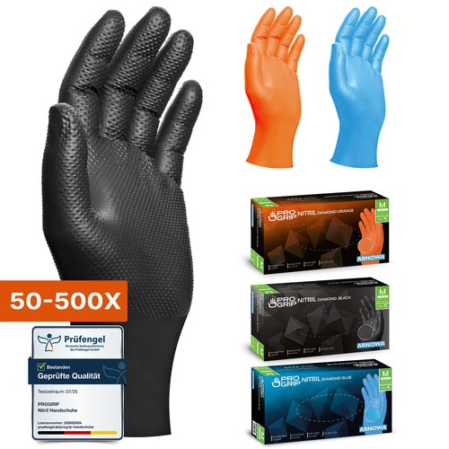 500x nitril handschuhe - -,