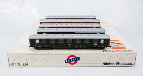 Liliput 834 personenwagen set - 834, personenwagen-set