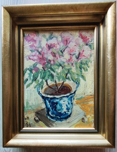 Stillleben blumen ölgemälde - stillleben,