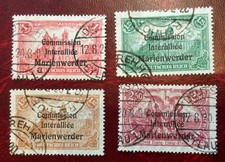 Briefmarken Abstimmungsgebiet Marienwerder Mi 26-29 gestempelt,Falz.