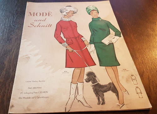 Zeitschrift mode und - schnitt,