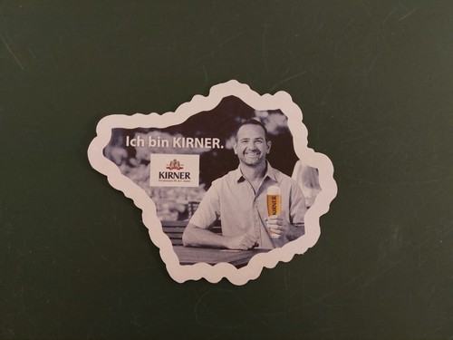 Kirner brauerei bierdeckel - brauerei,