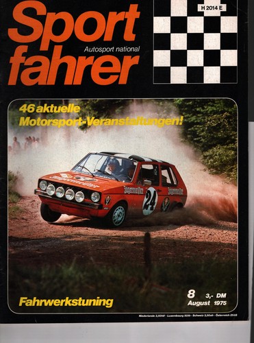 Zeitschrift sport fahrer 8 - zeitschrift,