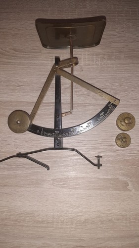 Briefwaage antik 1920 von - briefwaage, um