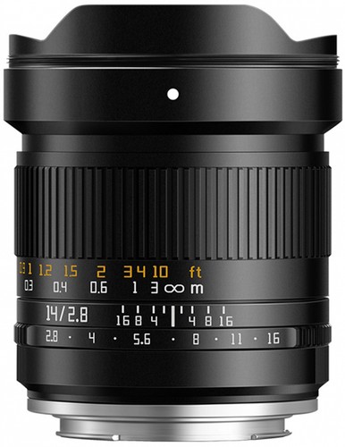 Ttartisan 14mm canon rf - 14mm, f2,8