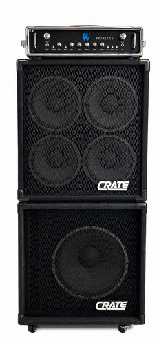 Bass stack crate 4x10 1x15 - +, 1x15"