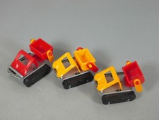 AUTOS: Spezial-Baufahrzeuge D 1984/85 - 3x Bauraupe mit Trog (o. AK)